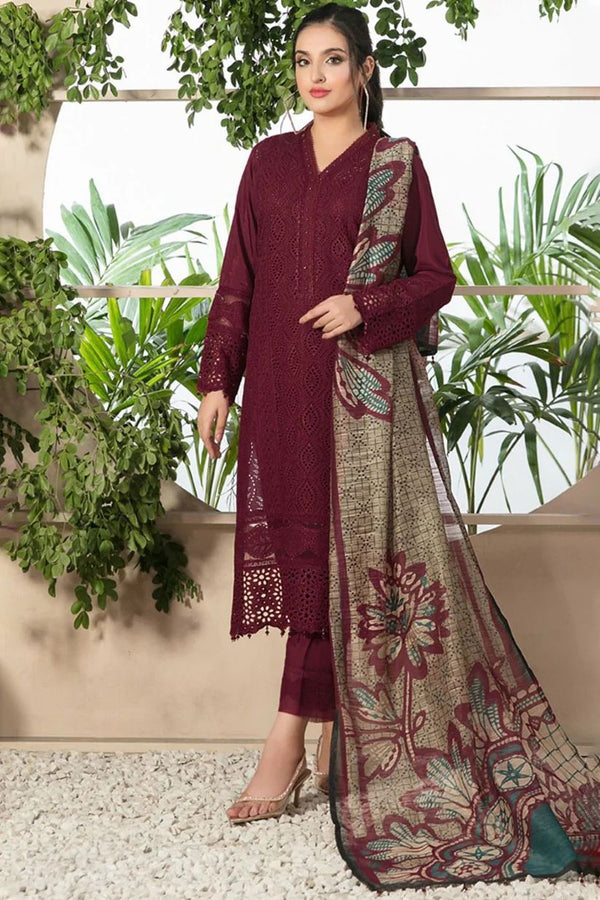 Cahrizma 3pc lawn AF-031