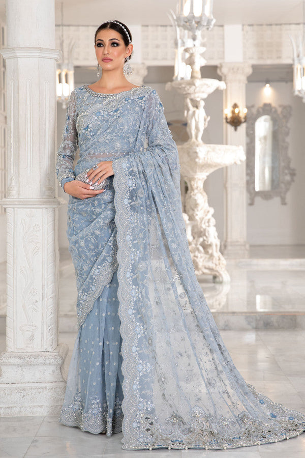 Maria B. Couture Ice Blue BLUE